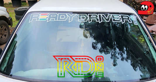 ReadyDriver1 40" - 2 piece - windshield banner